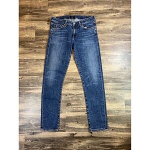 Citizens of Humanity Racer Low Rise Skinny Jeans Medium Wash Premium Denim